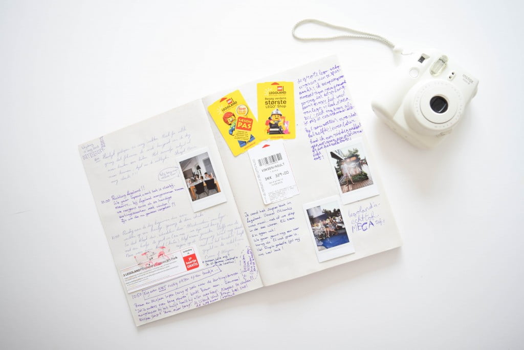 vakantie scrapbook
